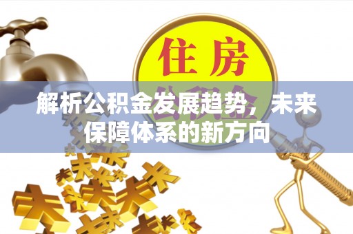 博湖解析公积金发展趋势，未来保障体系的新方向