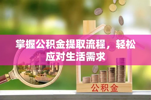 博湖掌握公积金提取流程，轻松应对生活需求