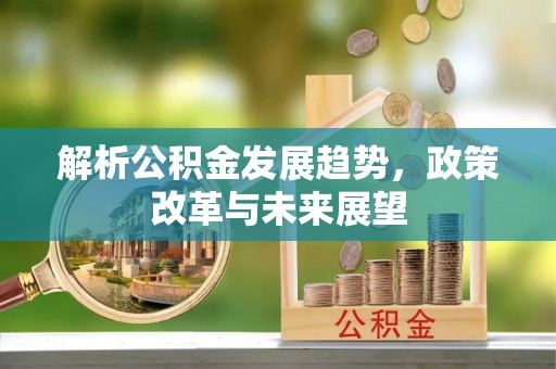 博湖解析公积金发展趋势，政策改革与未来展望