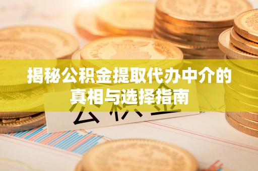 博湖揭秘公积金提取代办中介的真相与选择指南